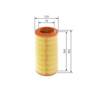 Air Filter fits AUDI A2 8Z0 1.4D 00 to 05 Bosch 8Z0129620 Top Quality Guaranteed