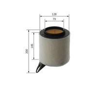 Engine Air Filter Fits BMW 1 3 X1 Bosch F 026 400 018 OE 13717532754