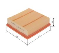 Engine Air Filter Fits Opel Corsa Vauxhall Corsa Corsavan Bosch F 026 400 498
