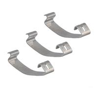 Engine Air Filter Housing Box Spring Clip Stainless Steel Clamp for BMW E32 E34 E38 E39 E53 E60 E64 E65 E66 Z4 Series OEM 13711716113 Intake Cleaner Case(3Pcs)