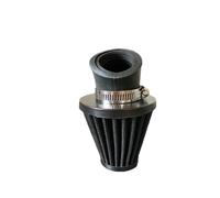 Engine air filter Motorcycle Air Filter 28mm-48mm Universal Sports Intake For Y-AMAHA For JOG Accessories(Black 42mm)