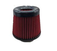 Engine Air Filters Intake Air Filter 3 Inch 76mm Car Motorcycle Universal High Flow Air Filter Mushroom Head For Big Horsepower Performance Air Filter(Red 89mm)