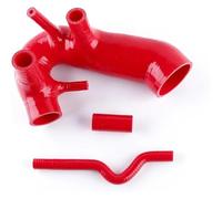 Engine Air Intake Hose For A4 1.8T 1994-2005 Air Intake Filter Silicone TURBO Induction Pipe HOSE Hose(Red)
