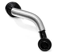 Engine Bay Oil Fill Pipe Replacement Part 4M0115301K 4M0115301Q, Daily Service Assembly for Worn Tube Repair and Visual Comparison Oil Inlet Pipe Filler Neck Replacement Engine Bay Maintenance Garage