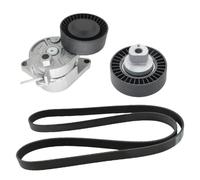 Engine Belt Tensioner Set Compatible with Models E46 E39 E60 E38 E65 E66 X3 E83 X5 E53 Z4 E85 M54 Engines
