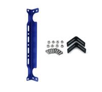 Engine Bracket for Trust for British for Mocal Type Oil Cooler Bracket Car Accessories Universal Aluminum Engine Mounting Brackets Kit Gearbox Mount(Blue)