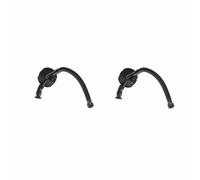Engine Breather Hose Compatible with Porsche for Cayenne 3.2L V6 2004 2005 2006 Auto Accessories PCV Hose Crankcase Vent Valve Pipes Hose 95511076500(2 Pc)