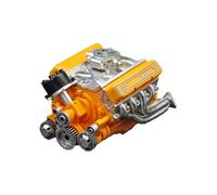 Engine Building Kit | Engine Miniature | Creative Resin Craft Desk Ornament for Display Home Garage Birthday Education Classroom Workshop Collector Workplace