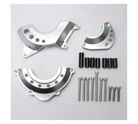 Engine Bumper Blocks For Z900 Z900RS Cafe Motorcycle Alternator Clutch Protection Engine Cover Guard Slider Crash Protector(Silver)