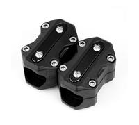 Engine Bumper Blocks Motorcycle Engine Guard Bumper Crash Bar Protection Block For CB500X For Africa Twin NC750X CB 500 X 500X(Black,A)