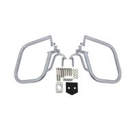 Engine Bumper Blocks Motorcycle Front Rear Engine Guard Highway Crash Bar Stunt Cage Bumper Fuel Tank Protector For R1200RT R 1200 RT 2004-2013(Rear Silver)