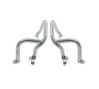 Engine Bumper Blocks Motorcycle Highway Engine Guard Crash Tank Bars Bumper Stunt Cage Protector For Goldwing 1800 GL1800 GL1800A 2001-2017(Chrome-front)
