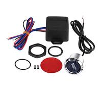 Engine Button, Engine Start Switch Universal One Push Start Ignition Switch Engine Start Button Pushbutton Switch 12v with 12v Plastic for Pushbutton for Car Etc Start Switch