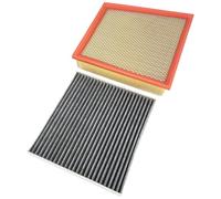 Engine & Cabin Air Filter Fits 2017-2019 Chevy Silverado 2500 3500, 2017-2019 GMC Sierra 2500 3500, V8 6.6L Diesel Turbo Replaces 84262965 23281440