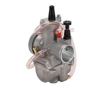 Engine Carb For PWK 24 26 28 30 32 34 Mm Motorcycle Carburetor Scooters Motocross Universal Accessories Dirt Bike Racing(Grey 30mm)