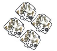 Engine Carb Overhaul Kit GSX1100G 1991-1993 4 Sets | Complete rebuild solution, includes jets gaskets o-rings, fits GSX1100G 1991-1993, 4 sets per pack