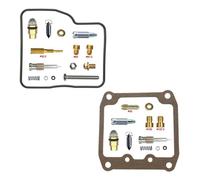 Engine Carb Repair Parts Replacement Motorcycle Carburetor Repair Kit For Suzuki INTRUDER 400 VS400 FRONT & REAR Carb Diaphragm Float Parts Replaces Kits(SET 4)