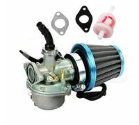Engine Carburetor Assy Universal Carburetor PZ19 19mm Carburetors W/Air Filter For 50 70 90 110 125cc 4 Wheeler Motorbike Motorcycle(Medium suit)