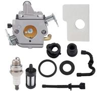 Engine Carburetor C1Q-S57A Carburetor For Stihl 017 018 MS 170 180 180C MS170 MS180 MS170C MS180C Chainsaw With Air Filter Tune Up Kit Carb Carburetor(B)
