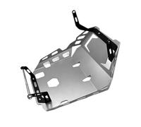 Engine Chassis Guard Skid Plate Belly Pan Cover Bash Plate Protector Compatible With TRK502 TRK502X(Silver)