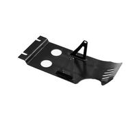 Engine Chassis Protection Guard Universal Aluminum Engine Protect Guard Skid Plate For Pit Dirt Bike - Fits 50cc-140cc For CRF50 XR50 50cc 70cc 90cc 110cc 125cc(Black)