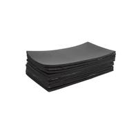 Engine Compartment Heat Insulation Cotton 50PCS Sheets 5mm Sound Deadening Damping Mat Self-Adhesive Car Silent for Compact Van Proofing Camper Interior(20pcs)