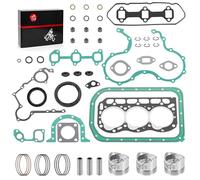 Engine Complete Rebuild Kit Gaskets Seals w/STD Piston Kit for Kawasaki Mule 2510 3010 4010 Diesel KAF950 2000-2013