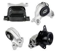 Engine Components Compatible With GMC For Terrain 3.0L 3.6L 2010-2017 25896944 94543716 4PCS Front Rear Engine Motor Trans Mount