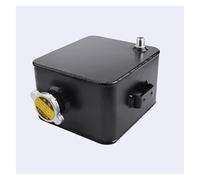 Engine Coolant Reservoir Aluminum Coolant Expansion Overflow Recovery Reservoir For 2.5L Water Tank W/Cap Universal Car Accessories Coolant Reservoir Bottle
