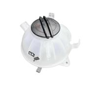 Engine Coolant Reservoir Tank with Translucent Body Design | Translucent Reservoir Structure, Included Cap, Integrated Mounting Tabs and Multiple Hose Connection Ports