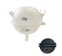 Engine Coolant Tank Compatible With Seat For Altea 2004-2024 For Toledo 2004-2009 1K0121407 Engine Radiator Coolant Tank Overflow Expansion Bottle Cap 3B0121321(B)