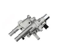 Engine Coolant Thermostat Engine Cooling Thermostat Housing Cover Assembly With Sensor Compatible With Opel For Mokka 2012-2016 For Astra J 2009-2015(Bright)