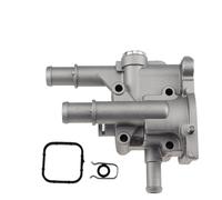 Engine Coolant Thermostat Housing 96984103 96817255 Aluminum Thermostat Housing Cover/Fit for Chevrolet Chevy Cruze Aveo Orlando/Fit for Opel Astra Zafira Signum Moka Car Engine Coolant Thermostat