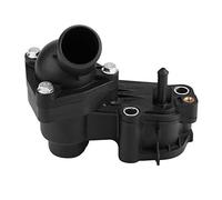 Engine Coolant Thermostat Housing Water Outlet 1198060 Direct Replacement for Focus Transit Connect Tourneo Connect MPV 2002 2014 Plastic Black