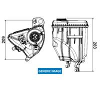 MAHLE CRT 361 000S Coolant expansion tank