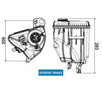 MAHLE CRT 361 000S Coolant expansion tank