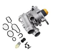 engine coolant water pump EA888 Aluminum Car Engine Coolant Auxiliary Water Pump Assembly Compatible With A3 S3 2008-2013 For A4 A5 2009-2015 A6 2012-2014