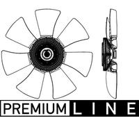 Engine Cooling Fan 457mm Diameter Fits RENAULT RENAULT TRUCKS MAHLE CFF491000P