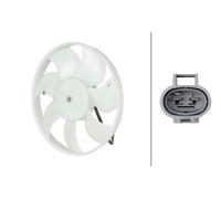 HELLA 8EW 366 420-381 Fan, radiator