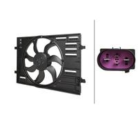 Engine Cooling Fan Fits Audi A3 Q2 Seat Ateca Leon Skoda Octavia VW Golf HELLA