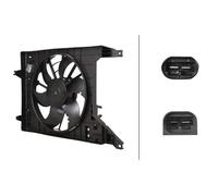 Engine Cooling Fan Fits Dacia Logan Pickup MCV Express HELLA 8EW 366 421-251
