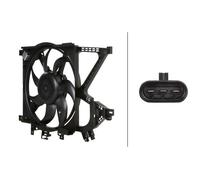 Engine Cooling Fan Fits Opel Corsa C Hatchback Van HELLA 8EW 366 421-411