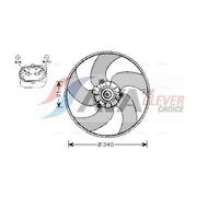 PRASCO PE7522 Fan, radiator