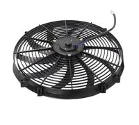 engine Cooling Fan Mount Kit 16in 10 Blades Car Air Conditioner Electric Fan - Push Pull Modification Replacement For Trucks RVs DC 12V