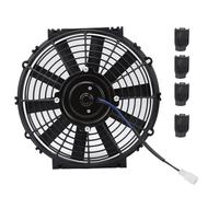 Engine Cooling Fan Universal For Car Electric Cooling Fan 10in Slim Electric Cooling Fan Radiator 24V 80W 2100RPM 10 Straight Blades