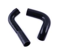 Engine Cooling Hose Car Engine Radiator Coolant Water Hose Pipe Compatible with Chevrolet for Bel Air 1955-1957(Black)
