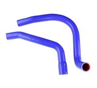 Engine Cooling Hose Car Radiator Hoses Kit Compatible with Chevy for Camaro for Firebird 1967-1969 Performance Radiator Hoses for Muscle Cars(Blue)
