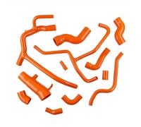Engine Cooling Hose Compatible with Land for Rover for Discovery 2 TD5 1999 2000 2001 2002 2003 2004 Car Radiator Hose Engine Cooling Hose(Orange)