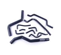 Engine Cooling Hose Compatible with Mitsubishi for Eclipse for GSX for DSM G63 2G 2.0L for Turbo 1995-1999 Car Radiator Hose Engine Cooling Hose(Black)