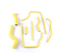 Engine Cooling Hose Radiator Hoses Kit Compatible with Subaru for Impreza WRX STI 1996-2000 Performance Radiator Hoses for Improved Cool(Yellow)